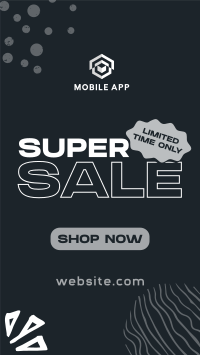 Modern Super Sale Instagram reel Image Preview