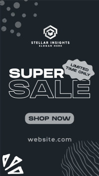 Modern Super Sale Instagram Reel Image Preview