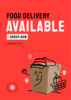 Food Takeout Delivery Flyer Image Preview