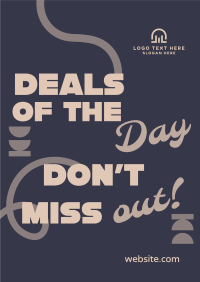 Limited Deals Minimalism Poster Design