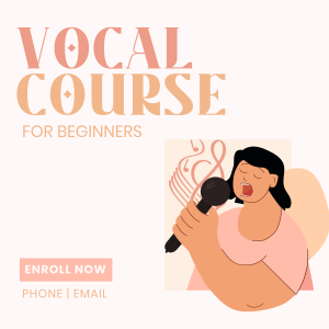 Vocal Course Instagram post Image Preview