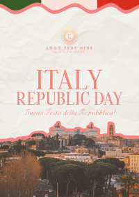 Elegant Italy Republic Day Poster Image Preview