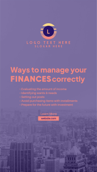 Finance Cityscape Instagram story Image Preview