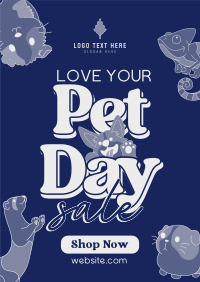 Pet Day Sale Poster Image Preview