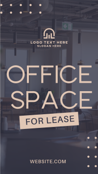 Office For Lease Instagram Story Design