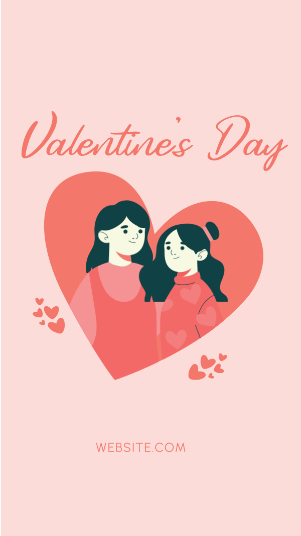 Valentine Couple Instagram Story Design Image Preview