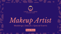 Professional Makeup Artist Facebook Event Cover Design