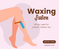 Waxing Salon Facebook Post Design