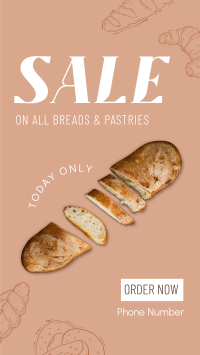 Bakery Sale Facebook story Image Preview
