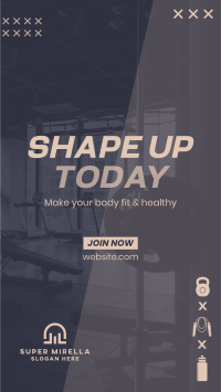 Shape Up Facebook Story Image Preview