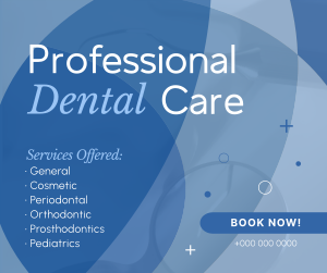 Professional Dental Care Services Facebook post Image Preview