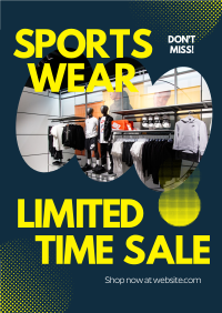 Sportwear Promo Poster Image Preview