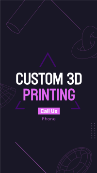 3d Printing Services Instagram story Image Preview