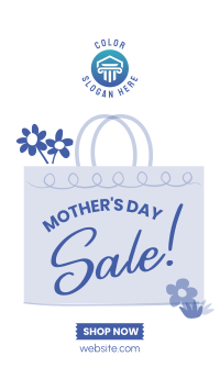 Mother's Day Shopping Sale Instagram Story Design