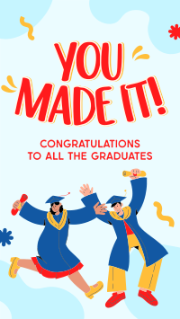 Quirky Graduation YouTube short Image Preview