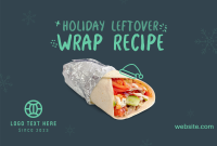 Shawarma Holiday Promo Pinterest board cover Image Preview