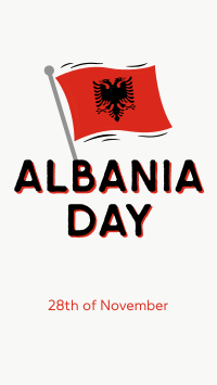 Albania Independence Day YouTube short Image Preview