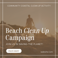 Beach Clean Up Drive Linkedin Post Image Preview