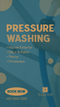 Pressure Wash Service Instagram Reel Image Preview