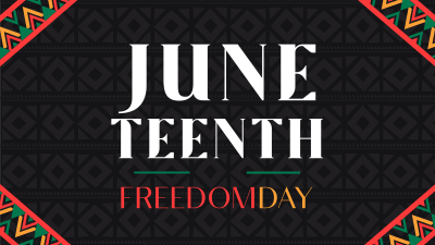 Juneteenth Freedom Revolution Facebook event cover Image Preview