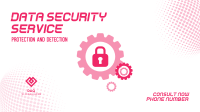 Data Protection Service Facebook Event Cover Design