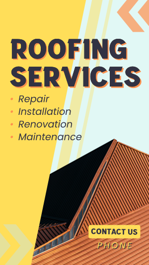 Expert Roofing Services Facebook story Image Preview