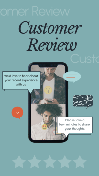 Customer Feedback Facebook Story Image Preview