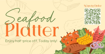 Seafood Platter Sale Facebook ad Image Preview