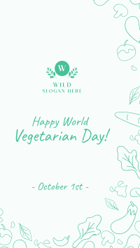 World Vegetarian Day Instagram Story Design