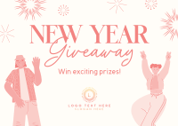 New Year's Giveaway Postcard Image Preview