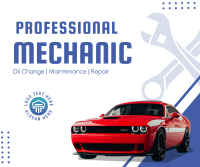 Professional Mechanic Facebook post Image Preview
