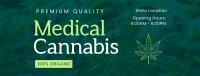 Medical Cannabis Facebook Cover Image Preview