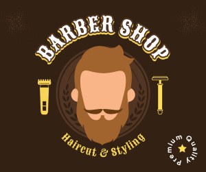 Premium Barber Facebook post Image Preview