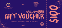 Cute Trick or Treat Gift Certificate Image Preview