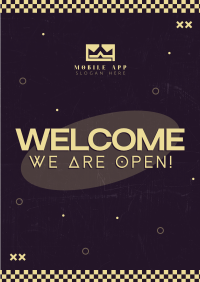 Neon Welcome Poster Image Preview