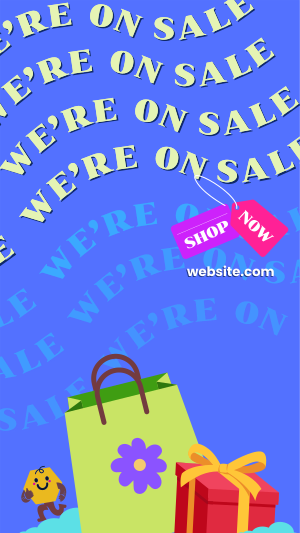 Shopping Sale Promo Facebook story Image Preview