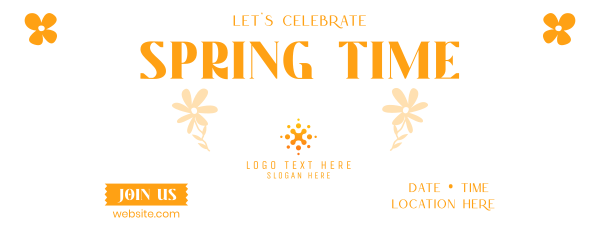 Springtime Celebration Facebook Cover Design Image Preview
