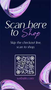 Scan to Shop TikTok Video Design