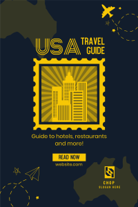 USA Travel Destination Pinterest Pin Image Preview