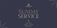 Earthy Sunday Service Twitter post Image Preview