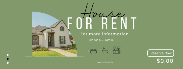 House Town Rent Facebook Cover Design Image Preview