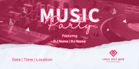 Live Music Party Twitter post Image Preview