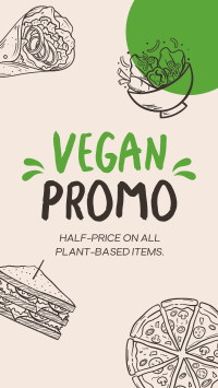 Plant-Based Food Vegan TikTok Video Design
