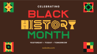 Black Month Facebook Event Cover Design