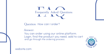 Cornered Lines FAQ Facebook ad Image Preview