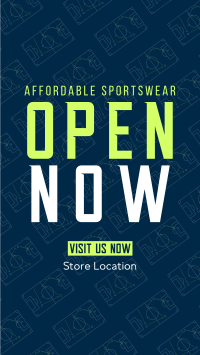 Affordable Sportswear Facebook story Image Preview