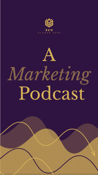 Marketing Professional Podcast Facebook story Image Preview