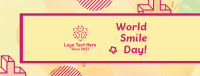 World Smile Day Smiley Balloons Facebook cover Image Preview