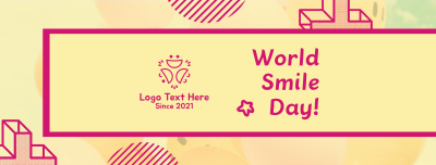 World Smile Day Smiley Balloons Facebook cover Image Preview