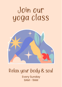 Yoga Workout Flyer Image Preview